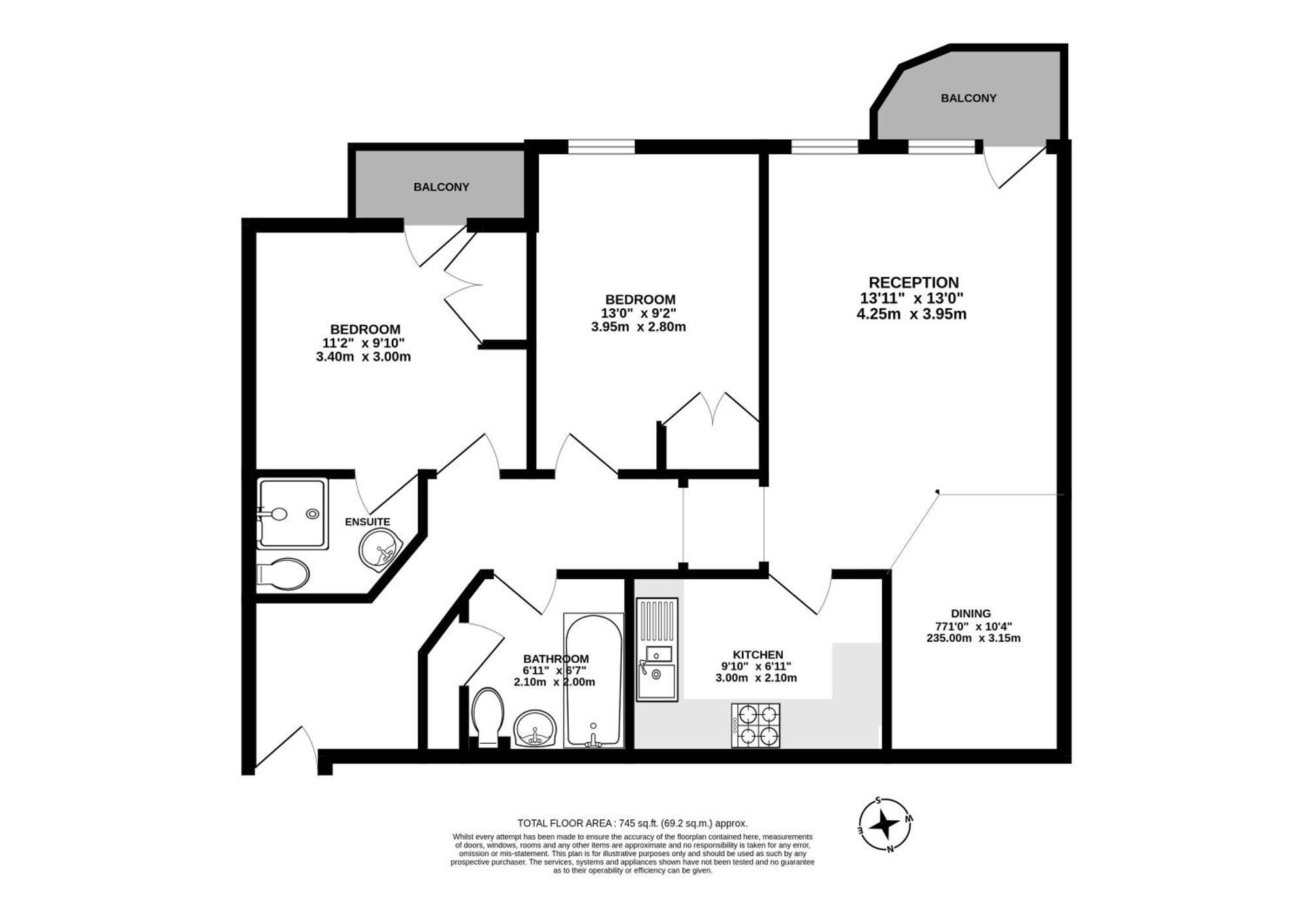 לונדון Imperial Meridian Place Apartment מראה חיצוני תמונה